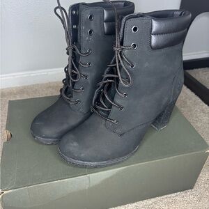 Timberland Stylish Black Ankle Boots